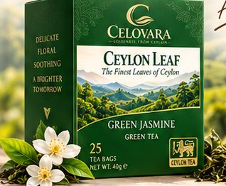 Ceylon Leaf Green Jasmine tea